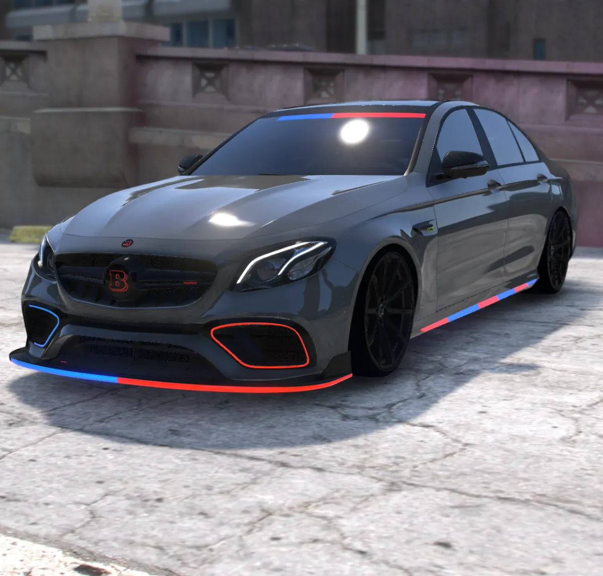 Brabus E63 Police | Fivem Ready | Badged