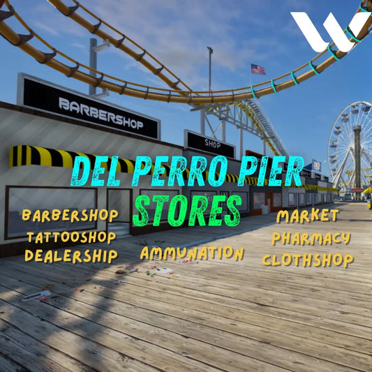 Business Stores: Del Perro Pier | Fivem Ready | MLO | Roleplay