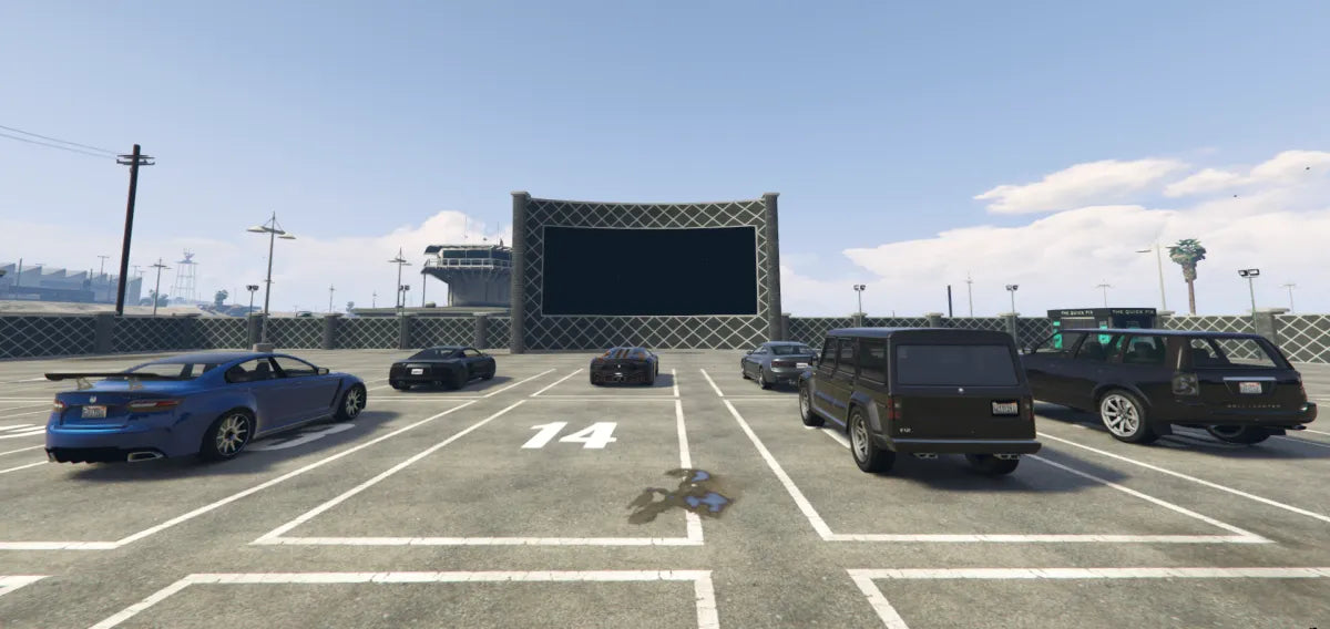 Car Cinema | Fivem Ready l MLO | Roleplay | Custom Map