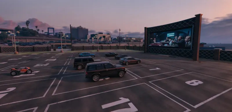 Car Cinema | Fivem Ready l MLO | Roleplay | Custom Map