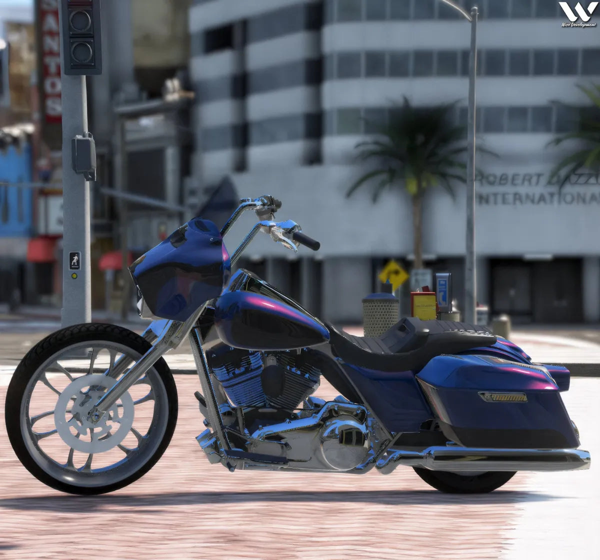 Chrome Rebel Chopper | Fivem Ready | Lore-Friendly