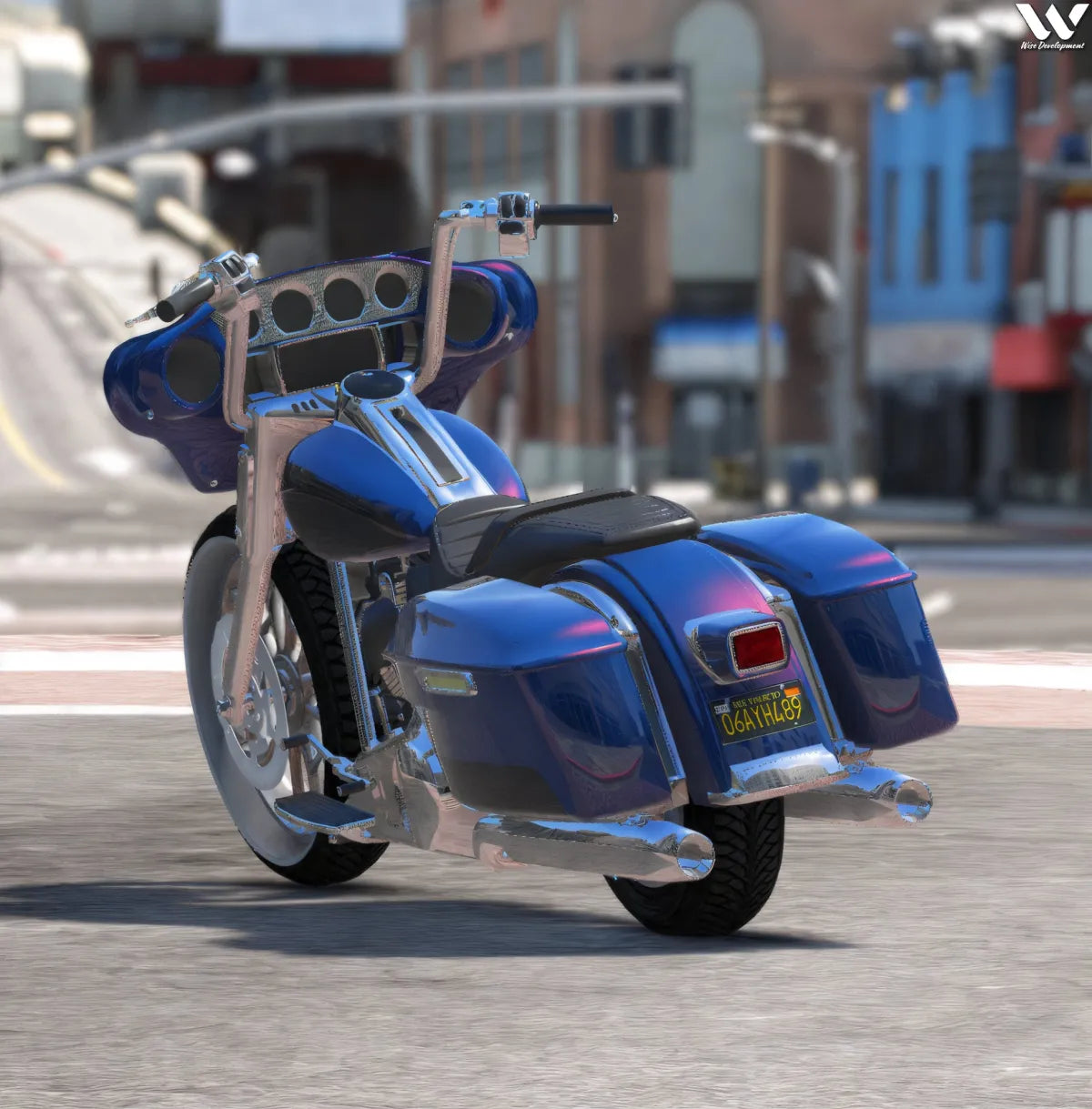 Chrome Rebel Chopper | Fivem Ready | Lore-Friendly