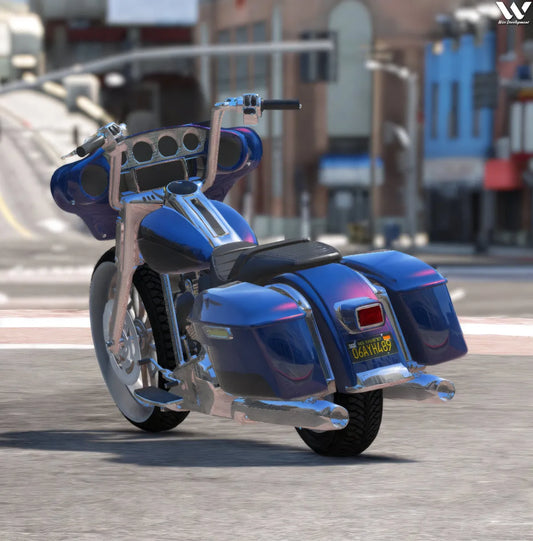 Chrome Rebel Chopper | Fivem Ready | Lore-Friendly