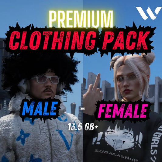 Clothing Pack | Fivem Ready | Roleplay