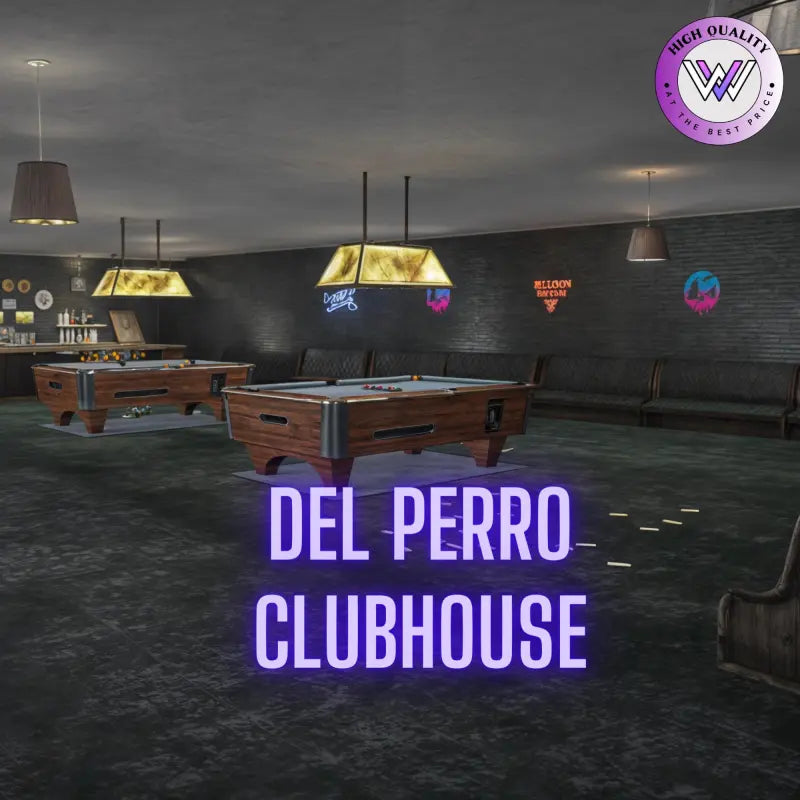 Clubhouse: Del Perro | MLO l Fivem Ready | Gang Hood
