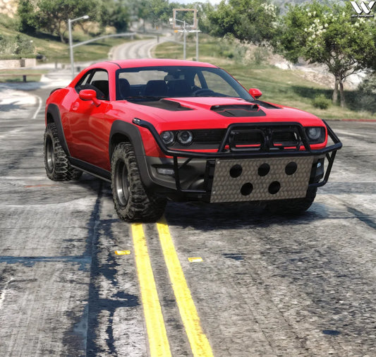Custom Challenger | Fivem Ready | Debadged | Rambar