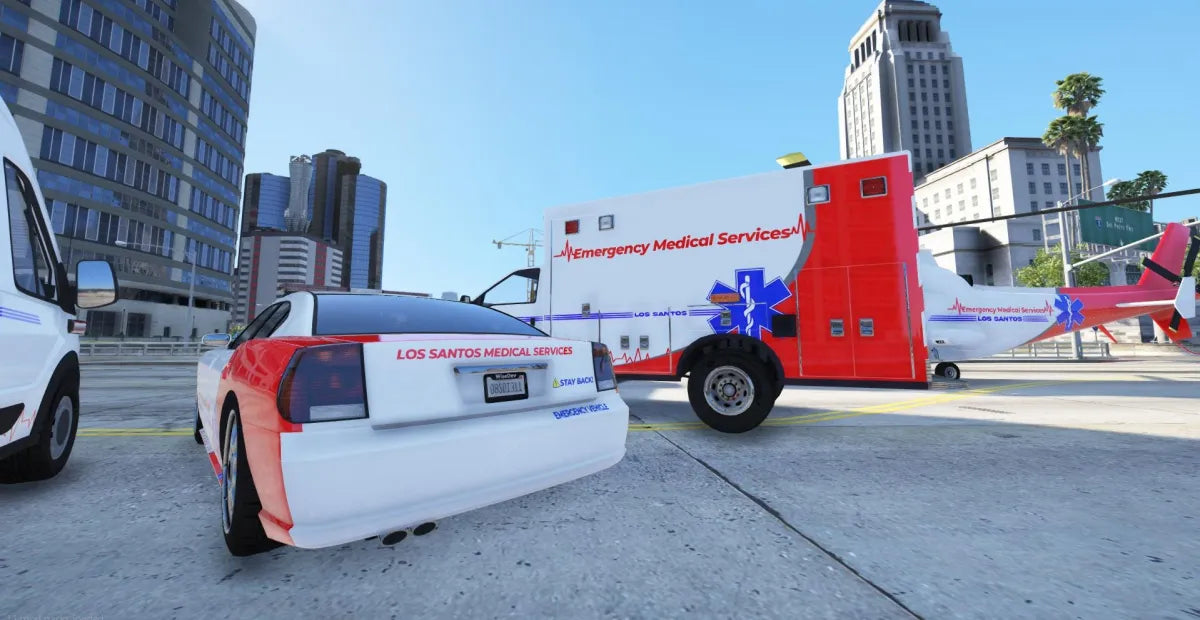 Custom EMS Pack l Fivem Ready | Lore-Friendly | TOS Compliant