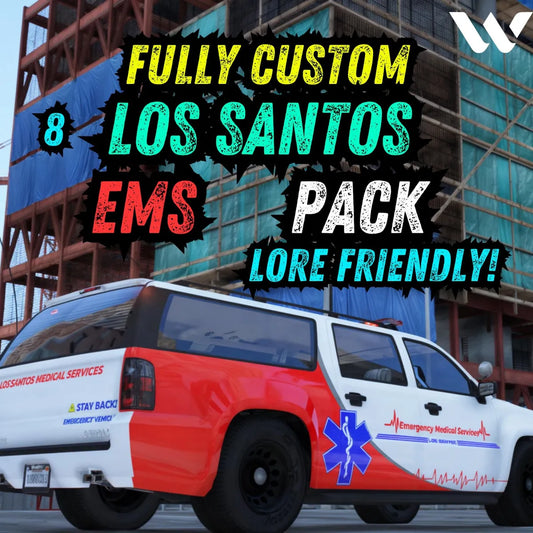Custom EMS Pack l Fivem Ready | Lore-Friendly | TOS Compliant