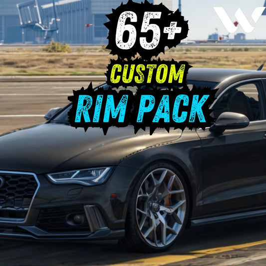 Custom Rims Pack | Fivem Ready l 65 + Custom Addon Wheels | Wheels Pack