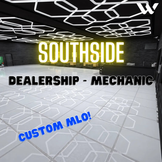 Dealership - Mechanic Southside | Fivem Ready | MLO