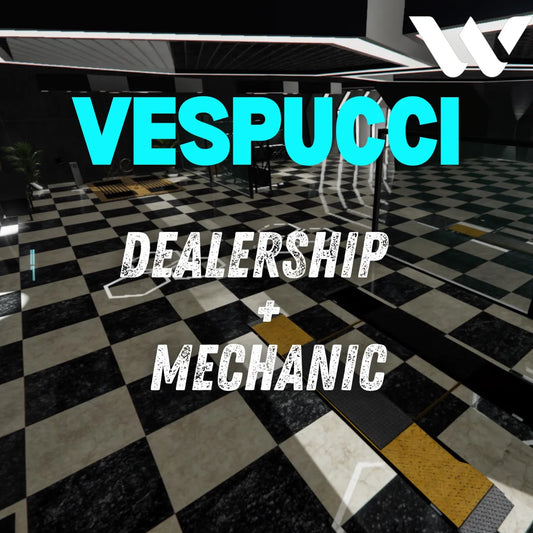 Dealership - Mechanic Vespucci | Fivem Ready | MLO
