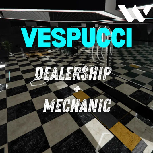 Dealership - Mechanic Vespucci | Fivem Ready | MLO