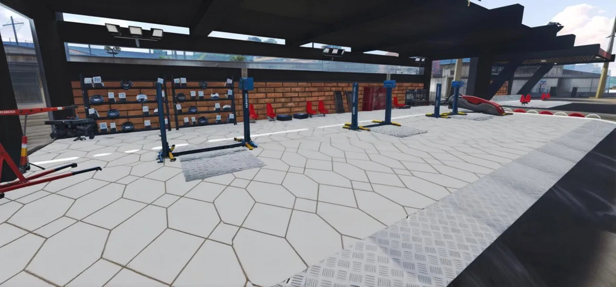 Deepend Garage | Fivem Ready l MLO l Mechanic