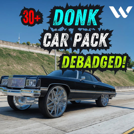 Donk Car Pack | FiveM Ready | Debadged