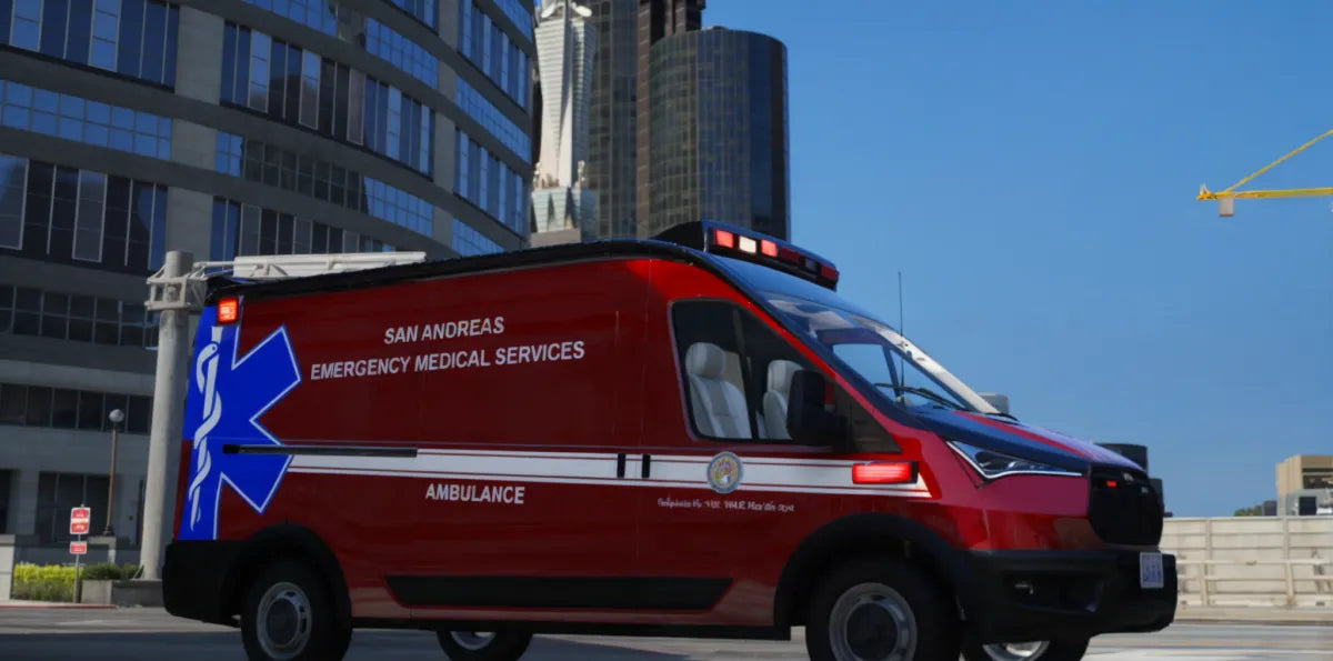 EMS Car Pack l FiveM Ready l Lore Friendly l TOS Compliant