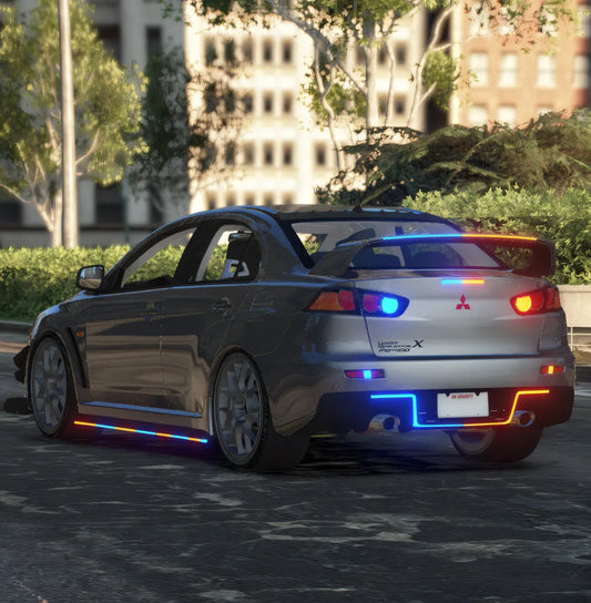 Evo X Unmarked | Fivem Ready | Badged