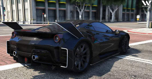 Ferrari Pfista Killer Clown | Fivem Ready | Debadged | Custom Livery