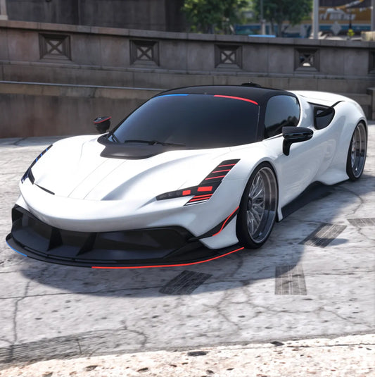 Ferrari SF90 Police | Fivem Ready | Badged
