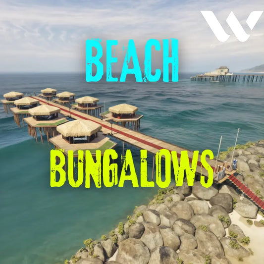 Fivem Beach Bungalows | Fivem Ready | Pier Houses | MLO