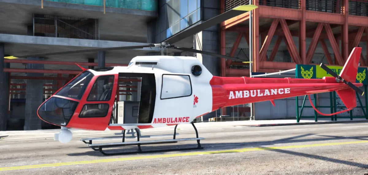Fivem Custom Helicopter l Fivem Ready | Emergency | Custom Livery | Lore-Friendly