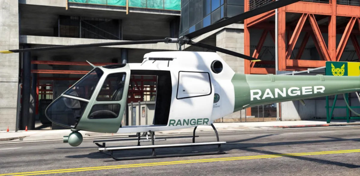 Fivem Custom Helicopter l Fivem Ready | Emergency | Custom Livery | Lore-Friendly