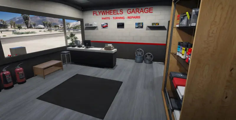 Fivem Flywheels Mechanic l Fivem Ready l MLO