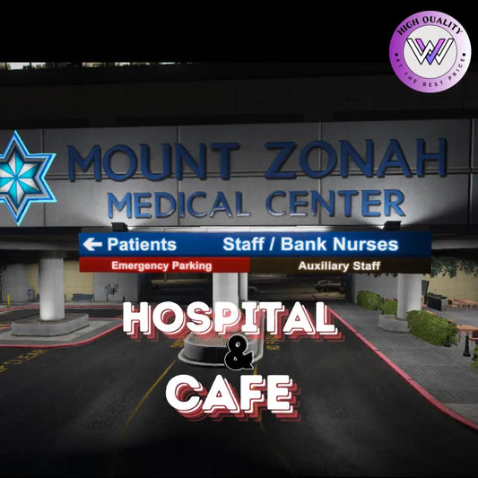 Fivem Hospital: Mount Zonah | MLO l Roleplay | Mod | High Quality