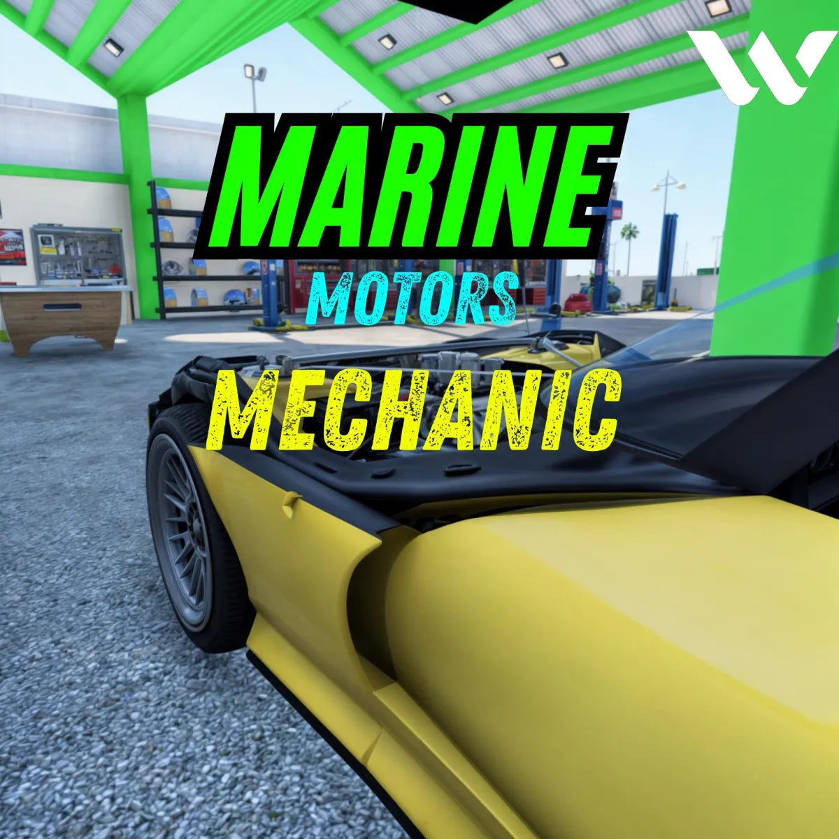 Fivem Seaside Mechanic | MLO l Fivem Ready l Marine Motors | Custom Map