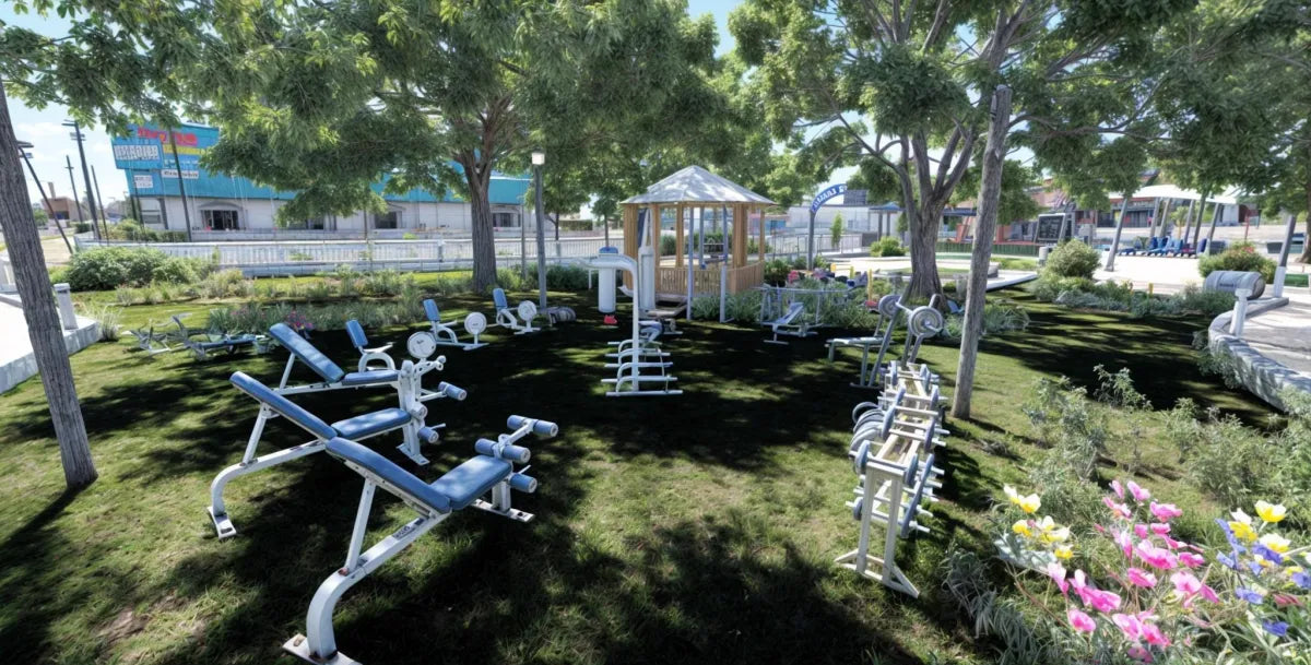 Fivem South Park | MLO l Fivem Ready | GYM - Park | Southside | Custom Map