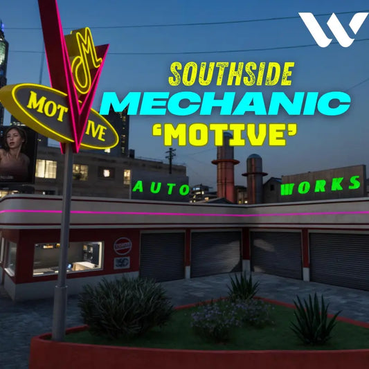 Fivem Southside Mechanic | Fivem Ready | MLO | Custom Map
