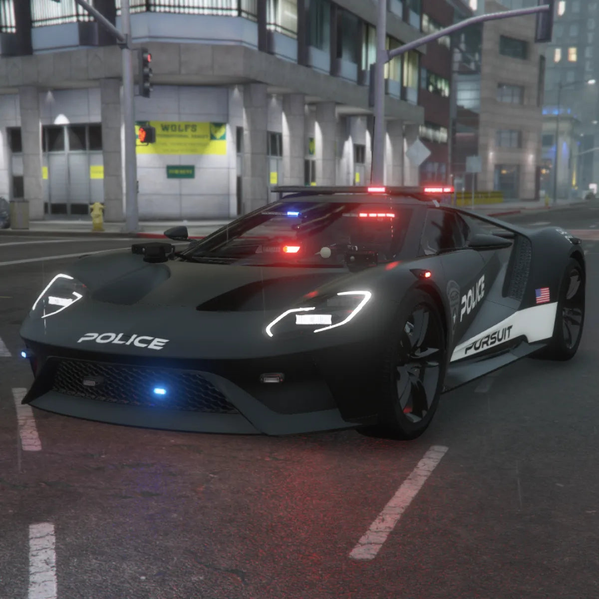 Ford GT Police | Fivem Ready | Debadged