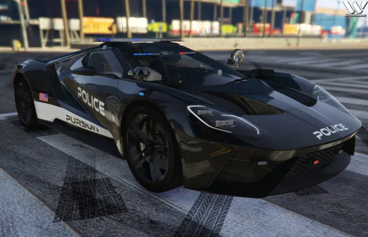 Ford GT Police | Fivem Ready | Debadged