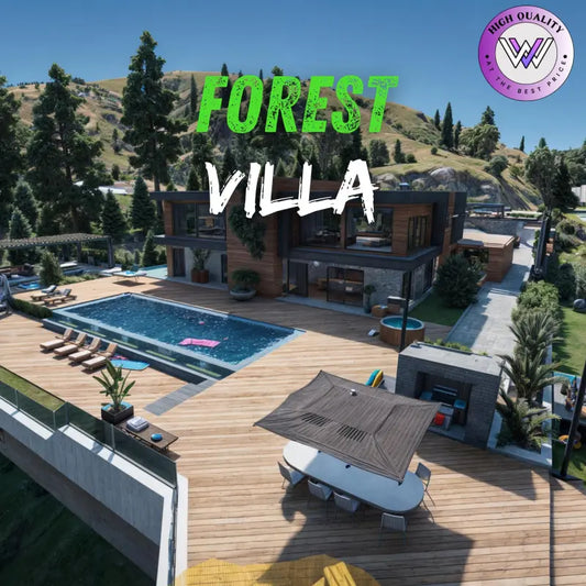 Forest Villa | Fivem Ready | MLO | Roleplay | Mansion