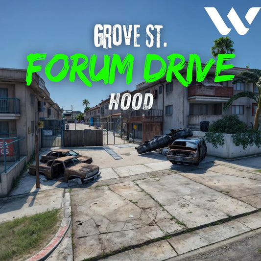 Forum Drive Hood | FiveM Ready | MLO | Gang Hood | Roleplay | Optimized