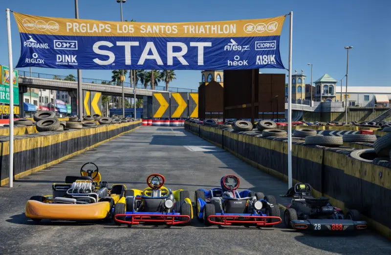 Go-Kart Track - Mechanic l Fivem Ready l MLO l Go-Kart Cars
