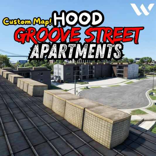Groove Hood Apartments | Fivem Ready | MLO | Gang Hood | Custom Map | custom map apartments