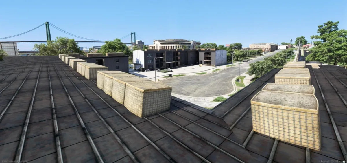 Groove Hood Apartments | Fivem Ready | MLO | Gang Hood | Custom Map | rooftop sandbag barricade