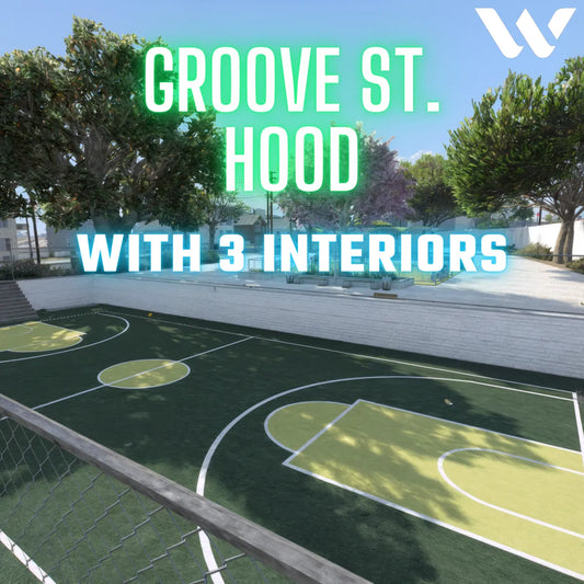 Groove Street Hood | Fivem Ready | MLO | Gang Hood