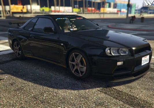 GTR-R34 Unmarked | Fivem Ready | Debadged