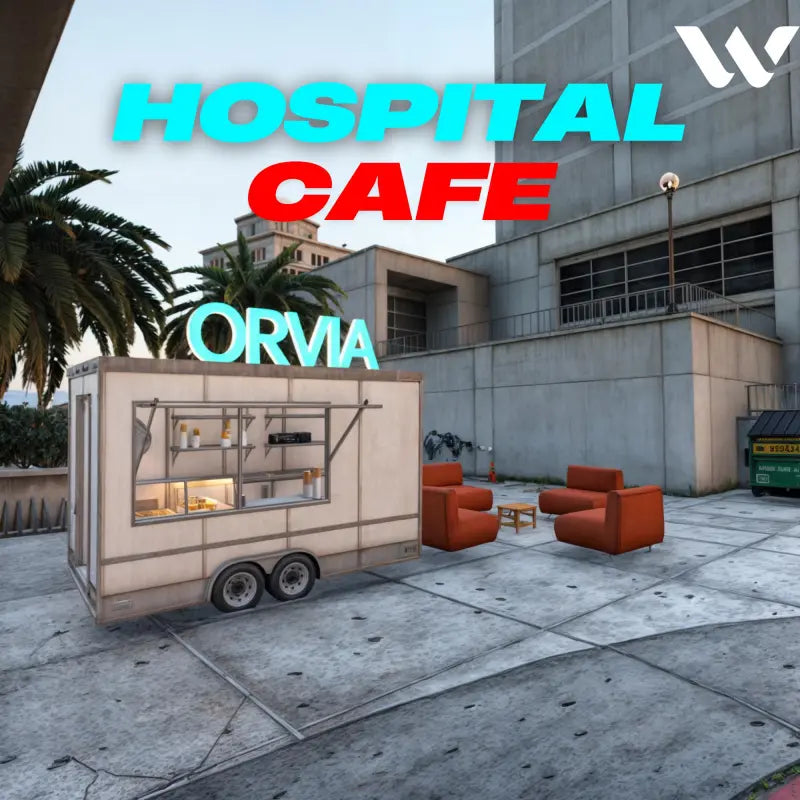 Hospital Cafe | Fivem Ready l Custom Map