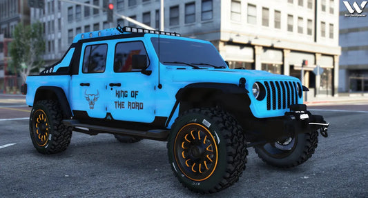 Jeep Glad King Of The Road | Fivem Ready | Debadged | Custom Livery