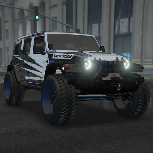 Jeep Sahara King Of Offroad | Fivem Ready | Debadged