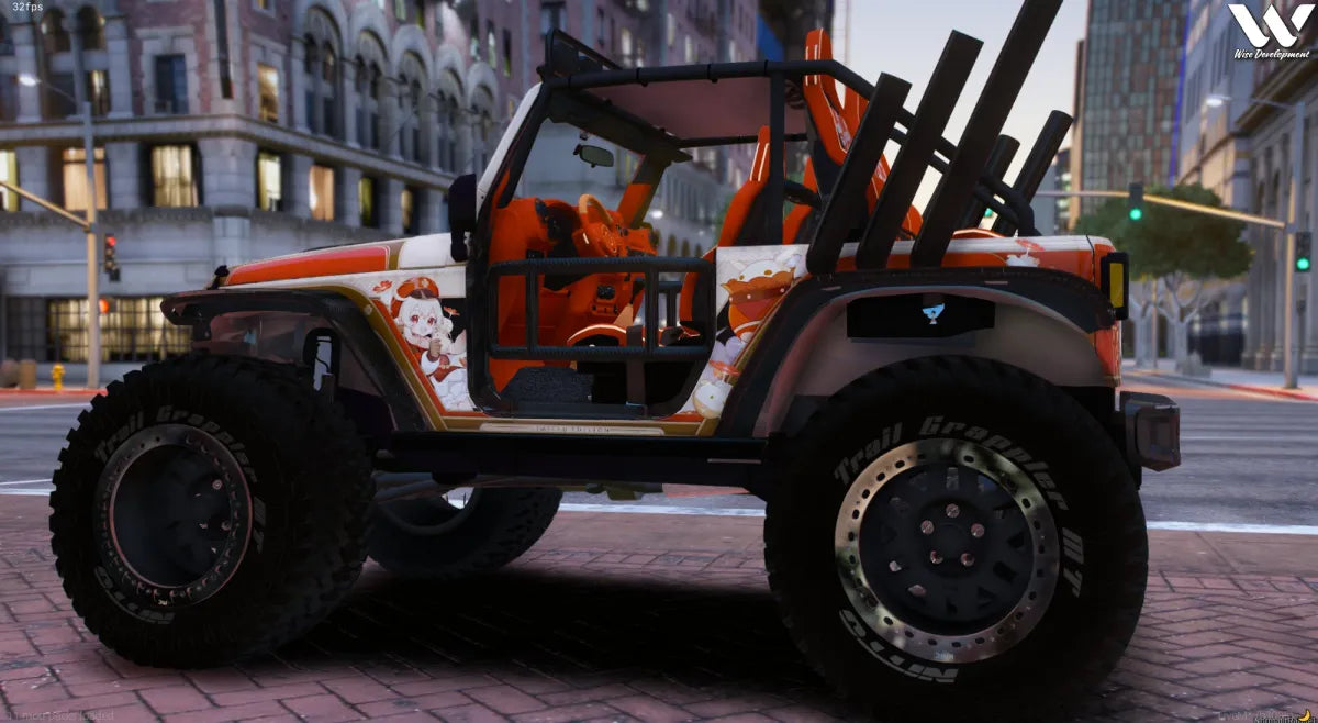 Jeep Trailcat Little Monster | Fivem Ready | Debadged | Custom Livery