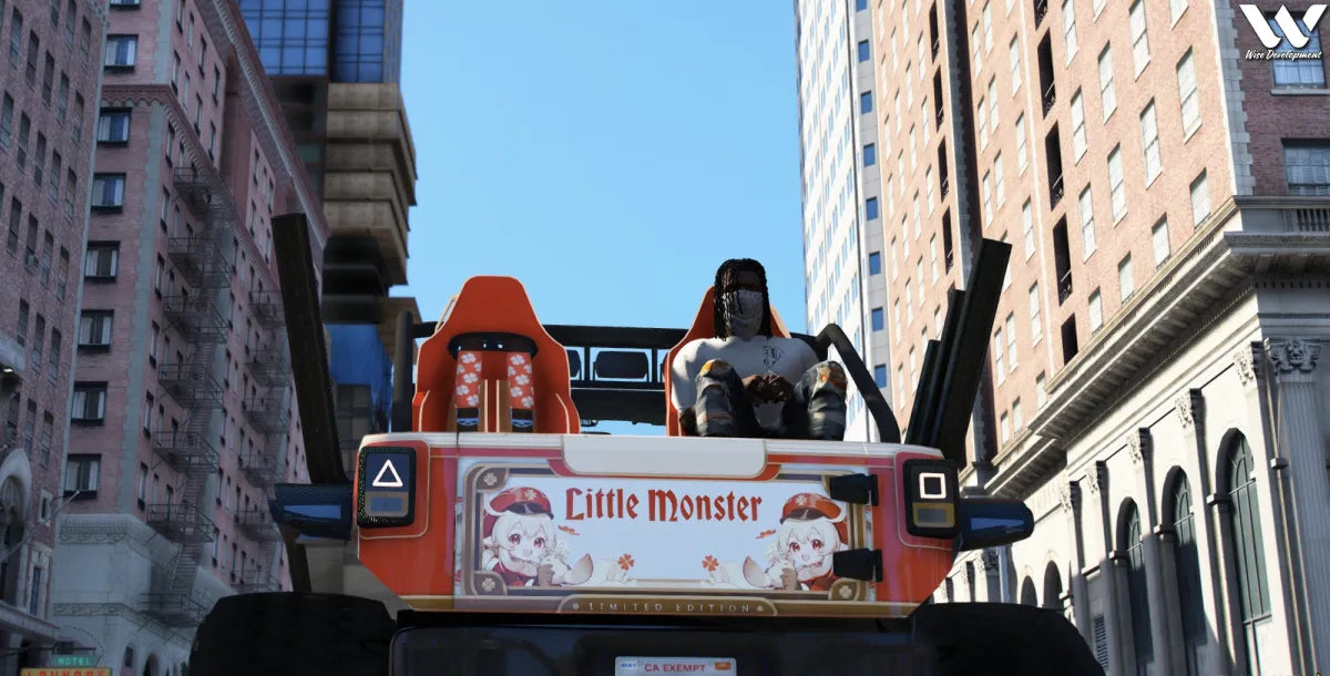 Jeep Trailcat Little Monster | Fivem Ready | Debadged | Custom Livery