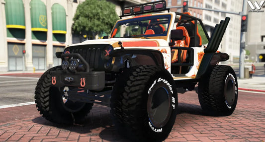Jeep Trailcat Little Monster | Fivem Ready | Debadged | Custom Livery