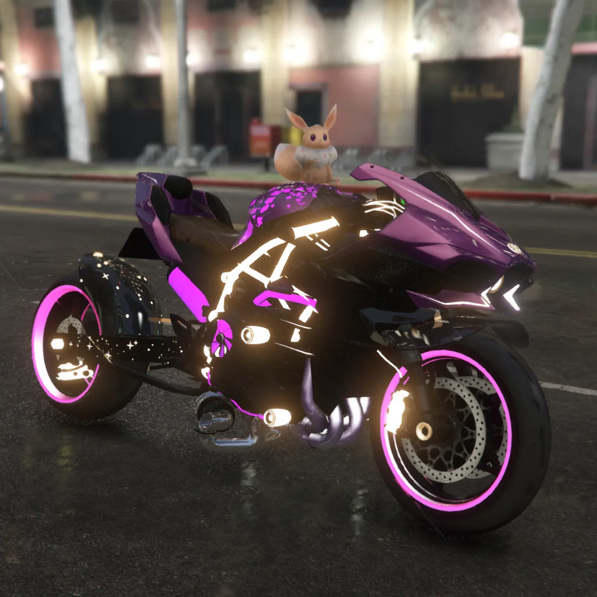 Kawasaki H2R Custom | Fivem Ready | Debadged