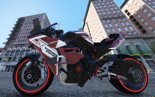 Kawasaki H2R Shadow Rider | Fivem Ready | Debadged | Custom Livery