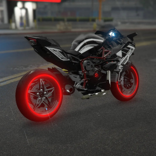 Kawasaki H2R Shadow Rider | Fivem Ready | Debadged