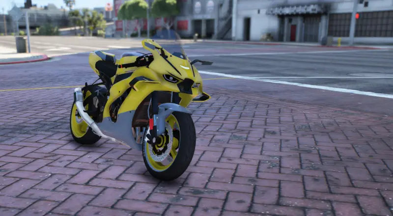 Kawasaki ZX10R Yellowfury | Fivem Ready | Debadged | Custom Livery