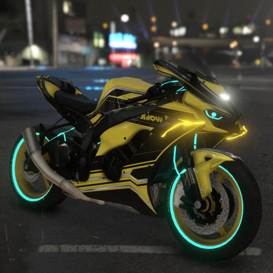 Kawasaki ZX10R Yellowfury | Fivem Ready | Debadged